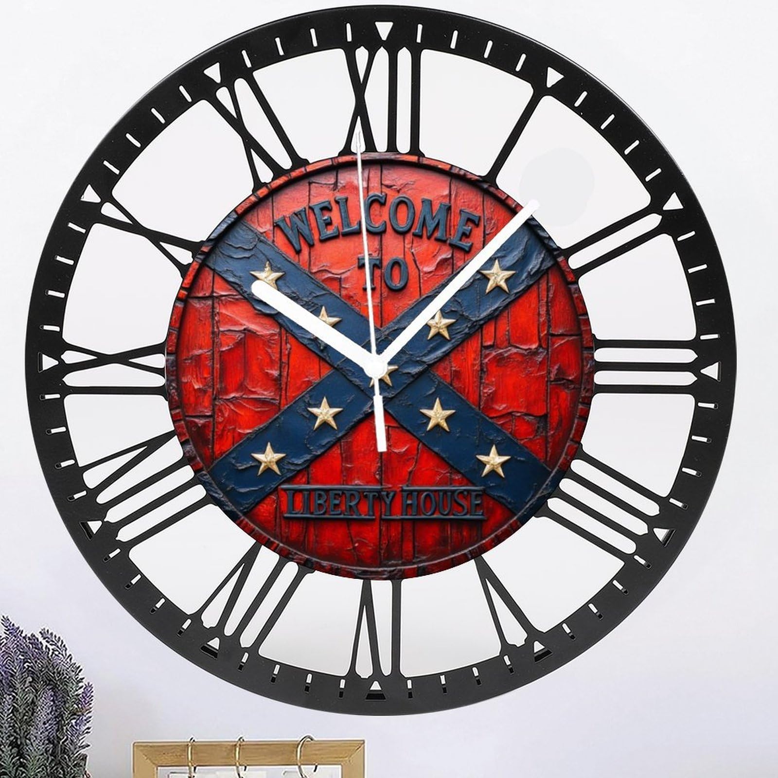 Amazon.com: Metal Wall Clock for Living Room -10